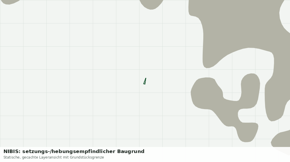 Statische Kartenansicht: NIBIS: setzungs-/hebungsempfindlicher Baugrund