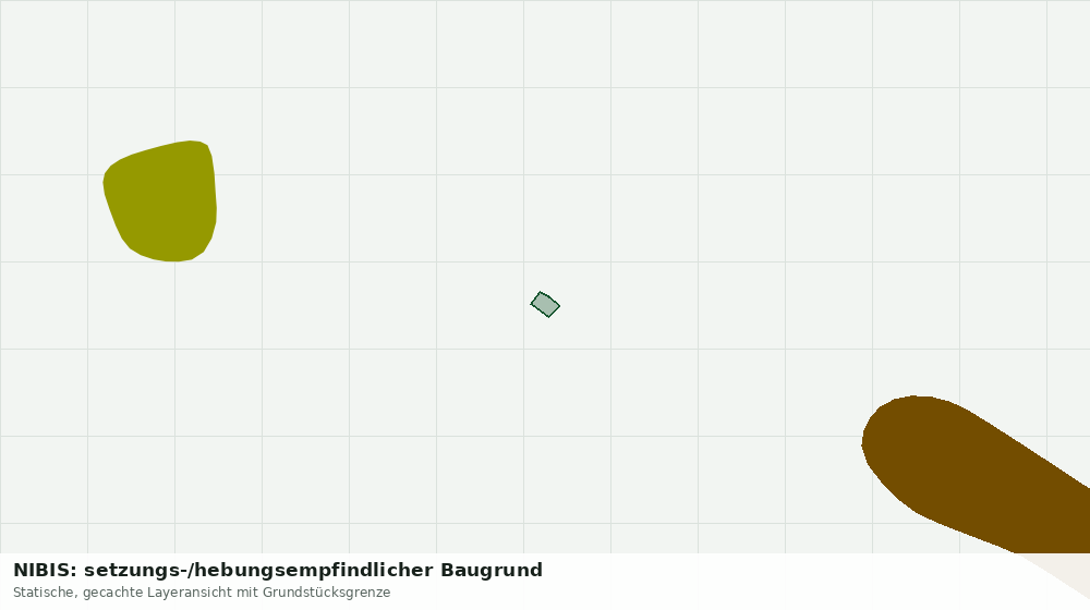 Statische Kartenansicht: NIBIS: setzungs-/hebungsempfindlicher Baugrund