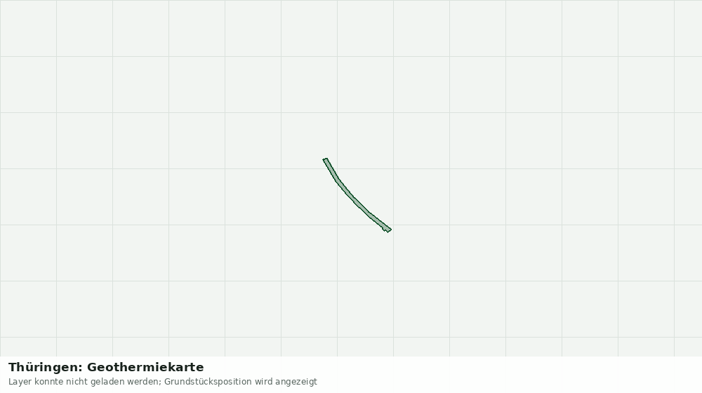Statische Kartenansicht: Thüringen: Geothermiekarte