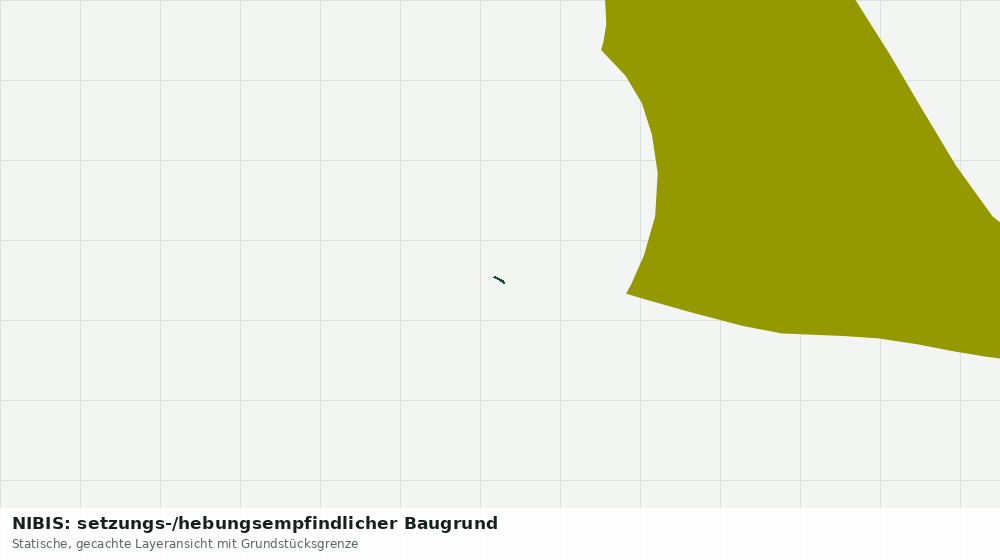 Statische Kartenansicht: NIBIS: setzungs-/hebungsempfindlicher Baugrund