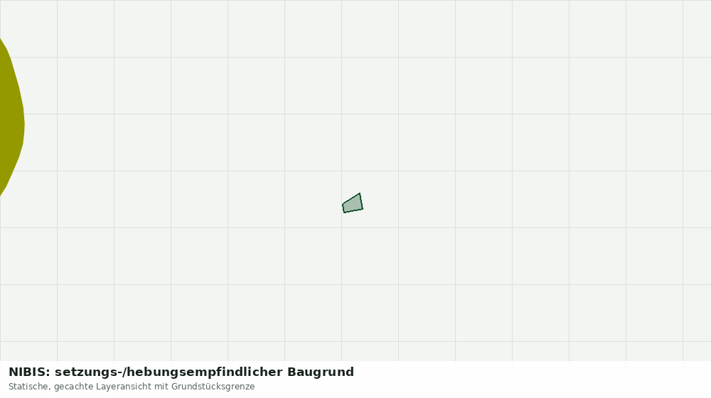 Statische Kartenansicht: NIBIS: setzungs-/hebungsempfindlicher Baugrund