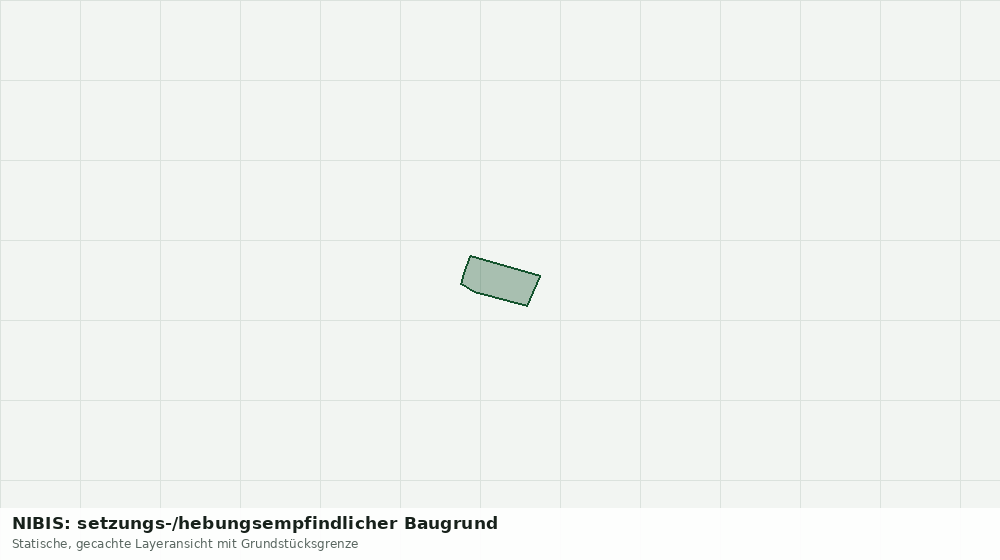 Statische Kartenansicht: NIBIS: setzungs-/hebungsempfindlicher Baugrund