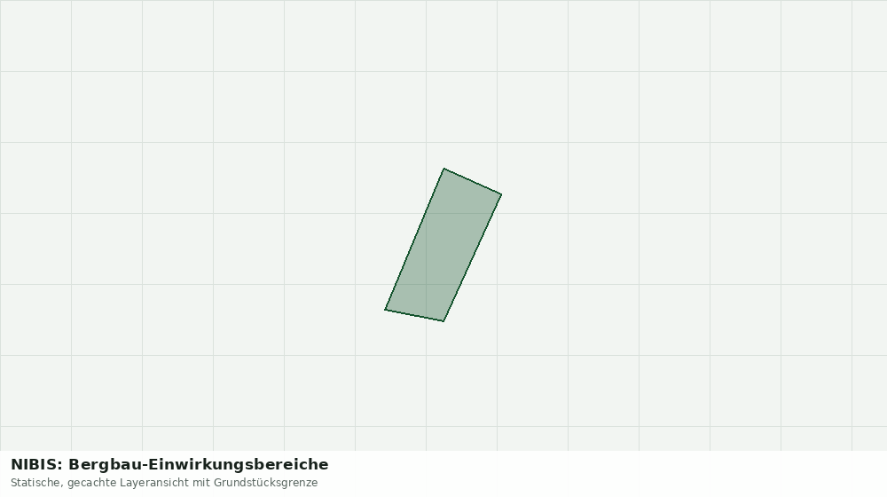 Statische Kartenansicht: NIBIS: Bergbau-Einwirkungsbereiche