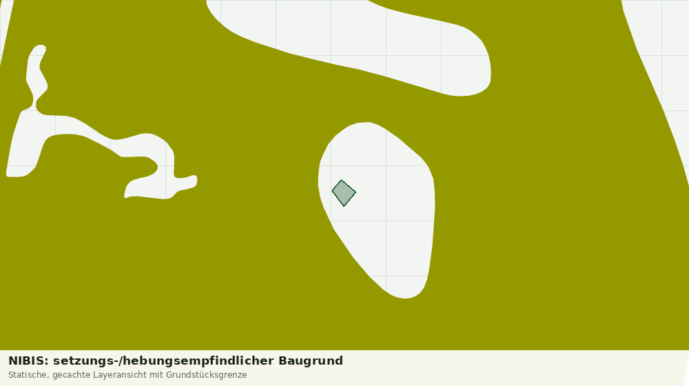 Statische Kartenansicht: NIBIS: setzungs-/hebungsempfindlicher Baugrund