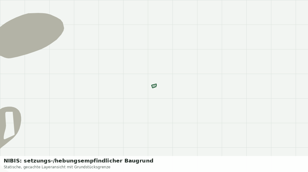 Statische Kartenansicht: NIBIS: setzungs-/hebungsempfindlicher Baugrund