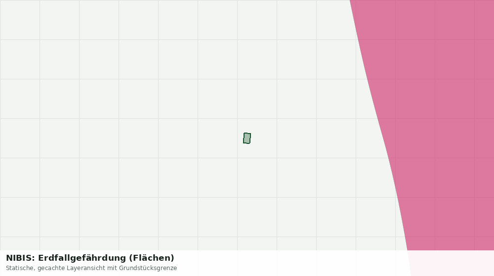 Statische Kartenansicht: NIBIS: Erdfallgefährdung (Flächen)
