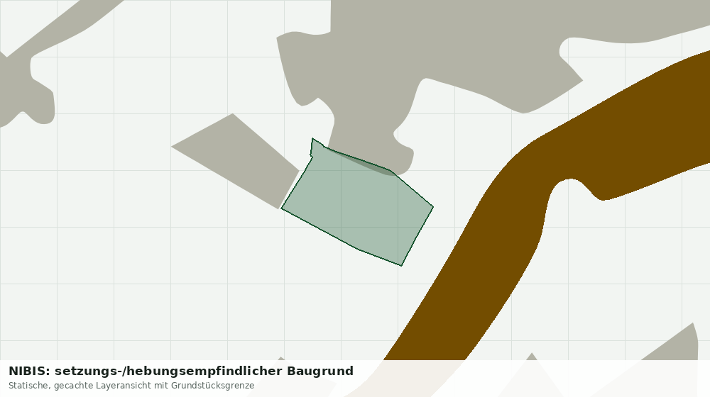 Statische Kartenansicht: NIBIS: setzungs-/hebungsempfindlicher Baugrund