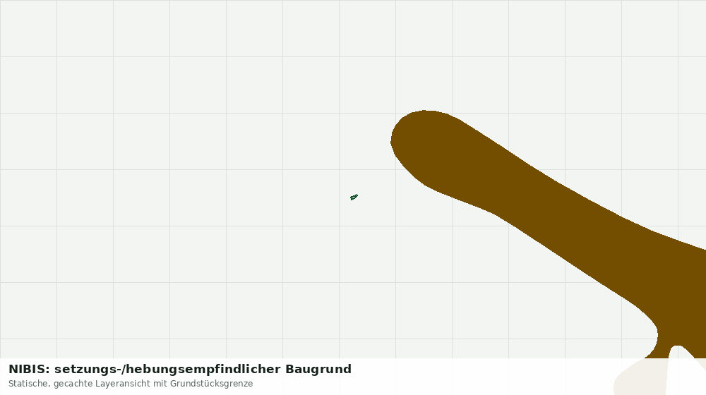 Statische Kartenansicht: NIBIS: setzungs-/hebungsempfindlicher Baugrund