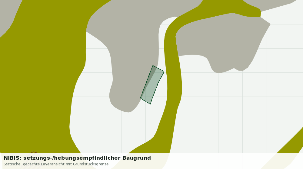 Statische Kartenansicht: NIBIS: setzungs-/hebungsempfindlicher Baugrund