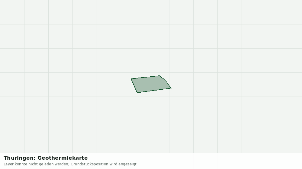 Statische Kartenansicht: Thüringen: Geothermiekarte