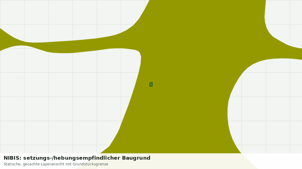 Statische Kartenansicht: NIBIS: setzungs-/hebungsempfindlicher Baugrund
