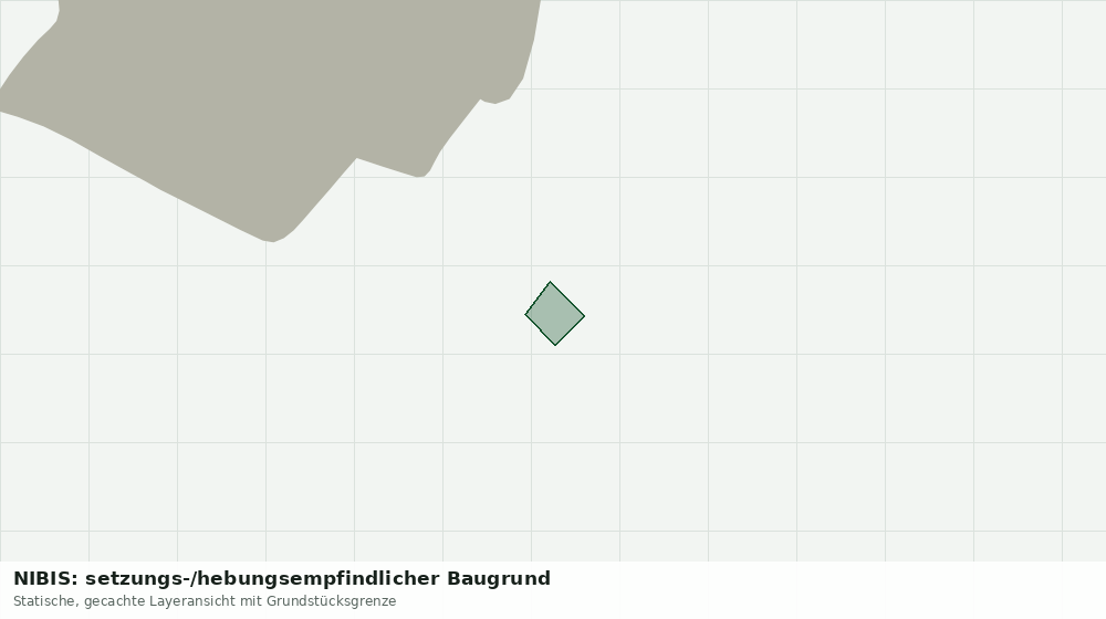 Statische Kartenansicht: NIBIS: setzungs-/hebungsempfindlicher Baugrund