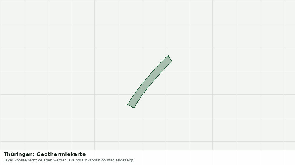 Statische Kartenansicht: Thüringen: Geothermiekarte