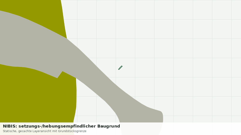 Statische Kartenansicht: NIBIS: setzungs-/hebungsempfindlicher Baugrund
