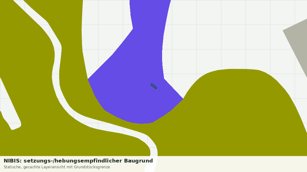 Statische Kartenansicht: NIBIS: setzungs-/hebungsempfindlicher Baugrund