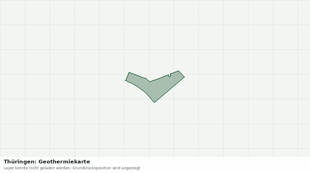 Statische Kartenansicht: Thüringen: Geothermiekarte