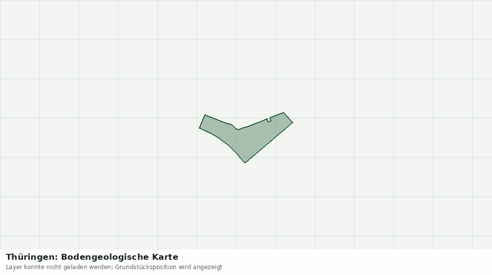 Statische Kartenansicht: Thüringen: Bodengeologische Karte