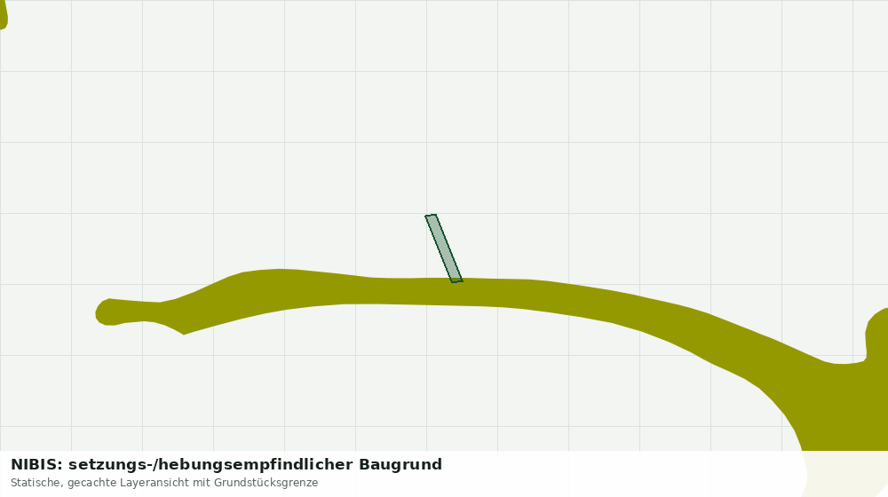 Statische Kartenansicht: NIBIS: setzungs-/hebungsempfindlicher Baugrund