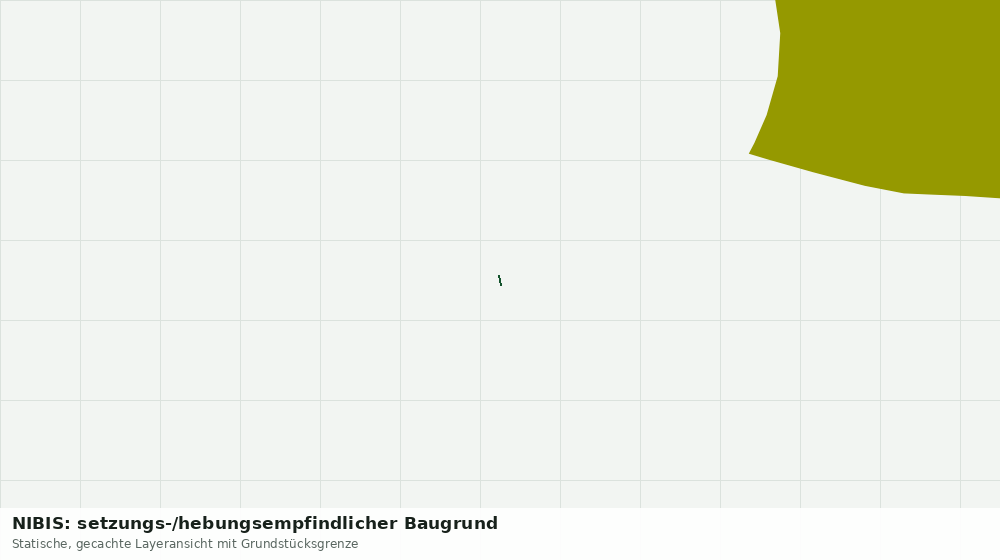 Statische Kartenansicht: NIBIS: setzungs-/hebungsempfindlicher Baugrund