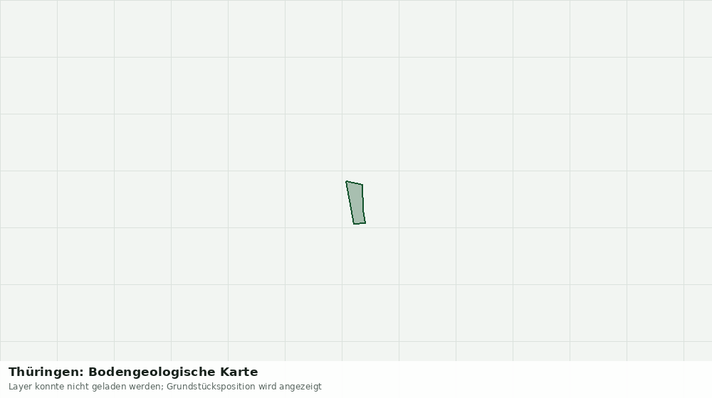 Statische Kartenansicht: Thüringen: Bodengeologische Karte