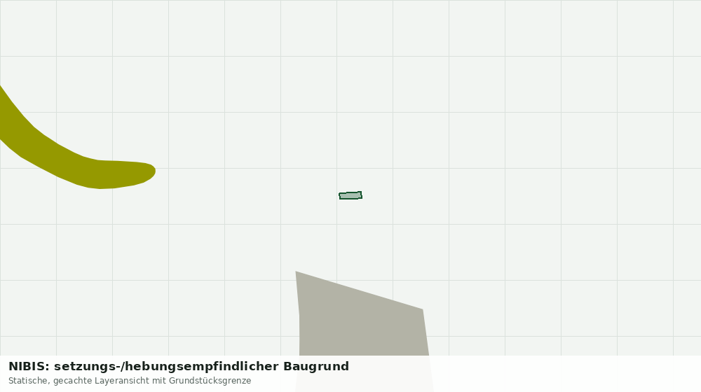 Statische Kartenansicht: NIBIS: setzungs-/hebungsempfindlicher Baugrund
