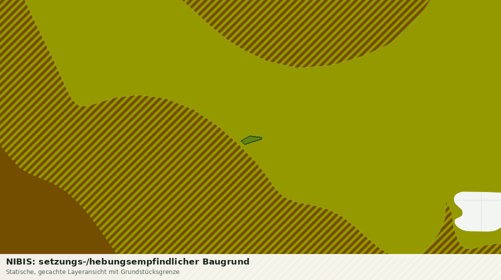 Statische Kartenansicht: NIBIS: setzungs-/hebungsempfindlicher Baugrund