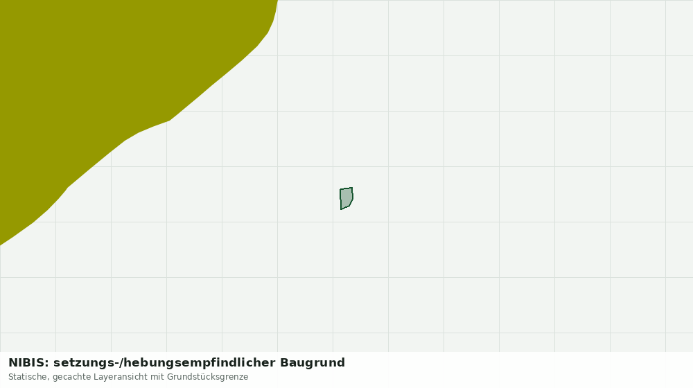 Statische Kartenansicht: NIBIS: setzungs-/hebungsempfindlicher Baugrund