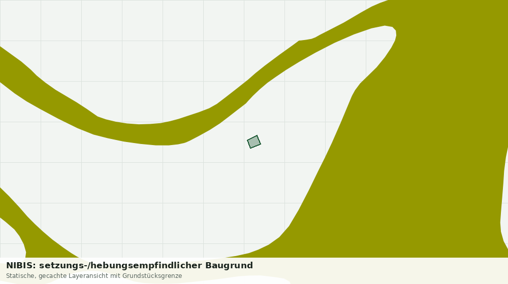Statische Kartenansicht: NIBIS: setzungs-/hebungsempfindlicher Baugrund