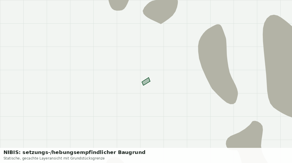 Statische Kartenansicht: NIBIS: setzungs-/hebungsempfindlicher Baugrund