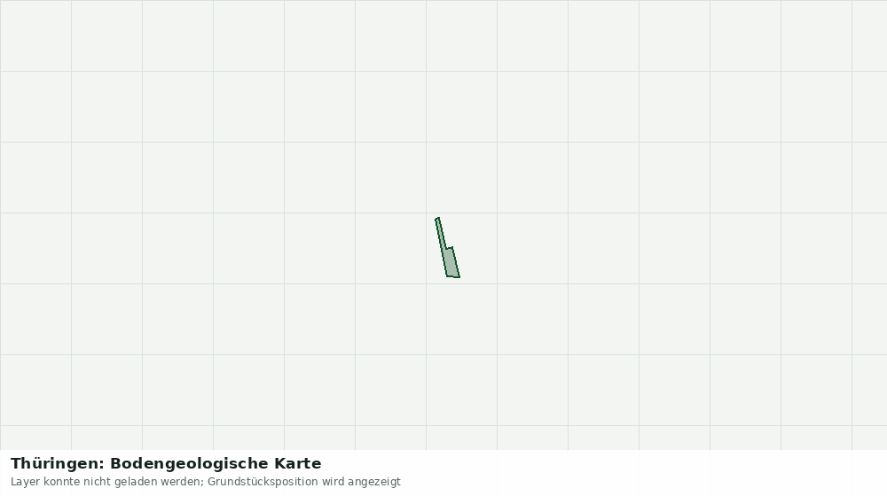 Statische Kartenansicht: Thüringen: Bodengeologische Karte