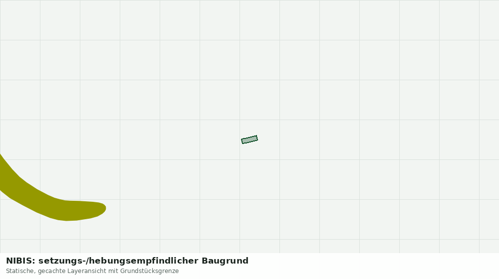 Statische Kartenansicht: NIBIS: setzungs-/hebungsempfindlicher Baugrund