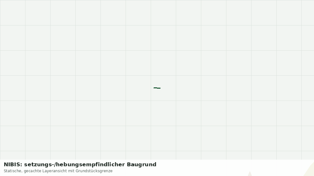 Statische Kartenansicht: NIBIS: setzungs-/hebungsempfindlicher Baugrund