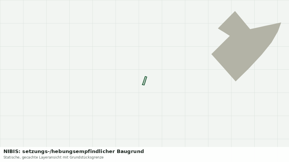 Statische Kartenansicht: NIBIS: setzungs-/hebungsempfindlicher Baugrund