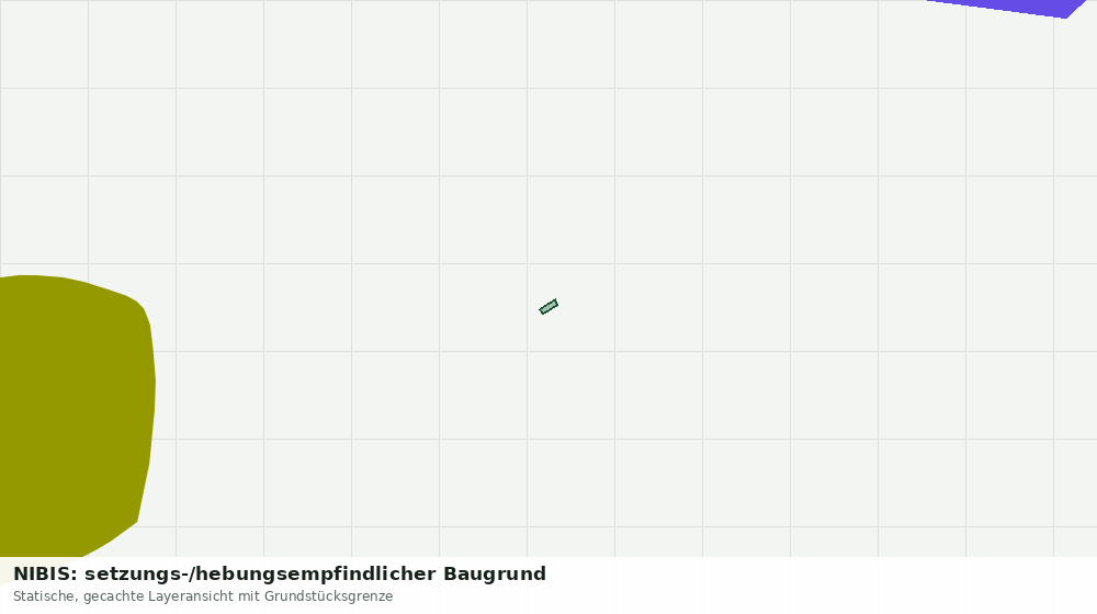 Statische Kartenansicht: NIBIS: setzungs-/hebungsempfindlicher Baugrund