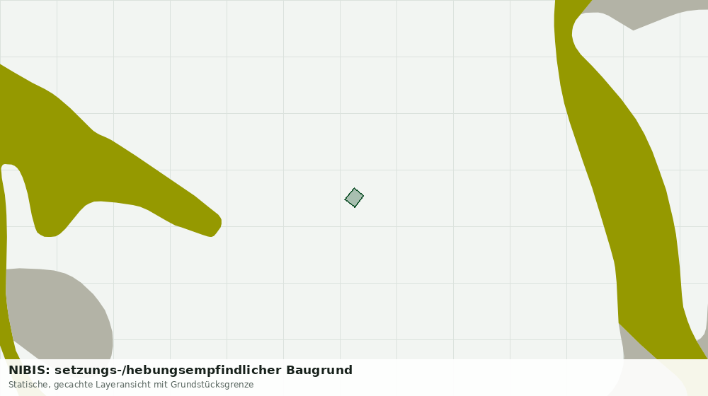 Statische Kartenansicht: NIBIS: setzungs-/hebungsempfindlicher Baugrund