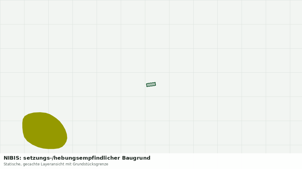 Statische Kartenansicht: NIBIS: setzungs-/hebungsempfindlicher Baugrund