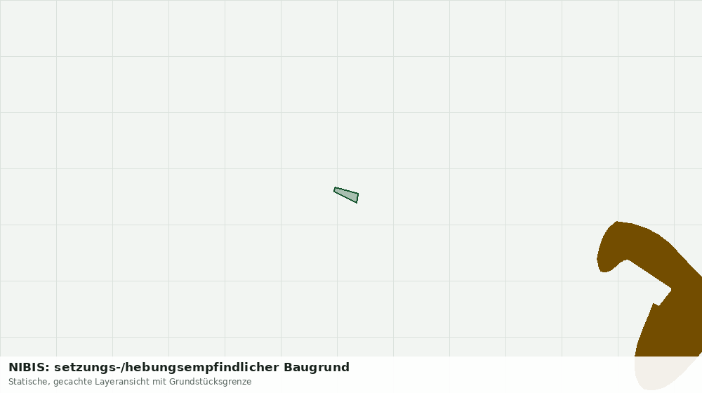 Statische Kartenansicht: NIBIS: setzungs-/hebungsempfindlicher Baugrund