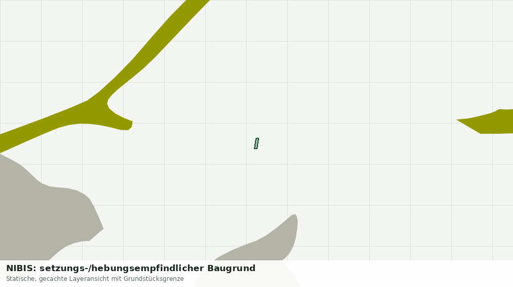 Statische Kartenansicht: NIBIS: setzungs-/hebungsempfindlicher Baugrund