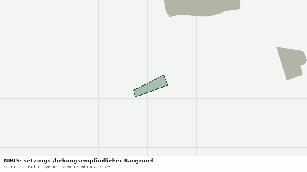 Statische Kartenansicht: NIBIS: setzungs-/hebungsempfindlicher Baugrund