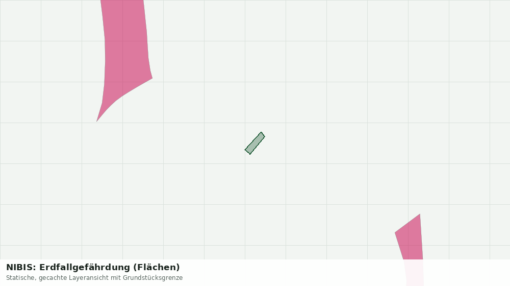 Statische Kartenansicht: NIBIS: Erdfallgefährdung (Flächen)