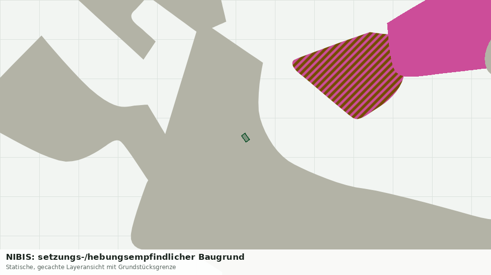 Statische Kartenansicht: NIBIS: setzungs-/hebungsempfindlicher Baugrund