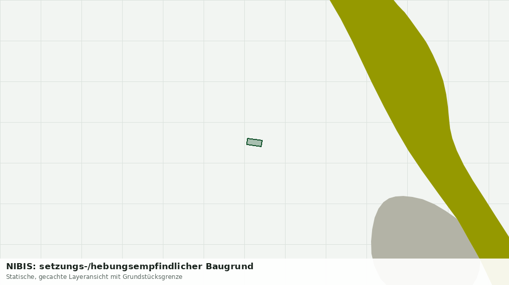 Statische Kartenansicht: NIBIS: setzungs-/hebungsempfindlicher Baugrund