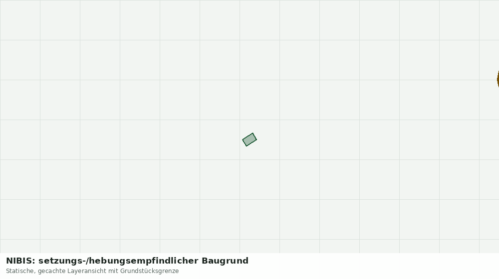 Statische Kartenansicht: NIBIS: setzungs-/hebungsempfindlicher Baugrund