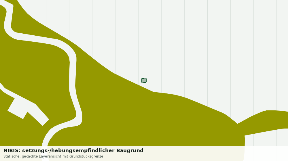 Statische Kartenansicht: NIBIS: setzungs-/hebungsempfindlicher Baugrund