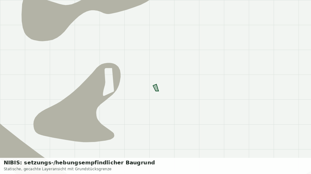 Statische Kartenansicht: NIBIS: setzungs-/hebungsempfindlicher Baugrund