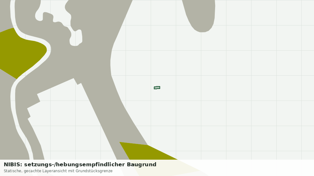 Statische Kartenansicht: NIBIS: setzungs-/hebungsempfindlicher Baugrund