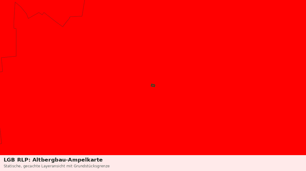 Statische Kartenansicht: LGB RLP: Altbergbau-Ampelkarte