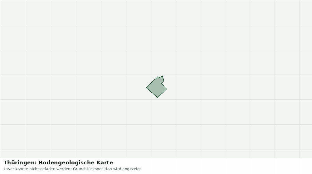 Statische Kartenansicht: Thüringen: Bodengeologische Karte
