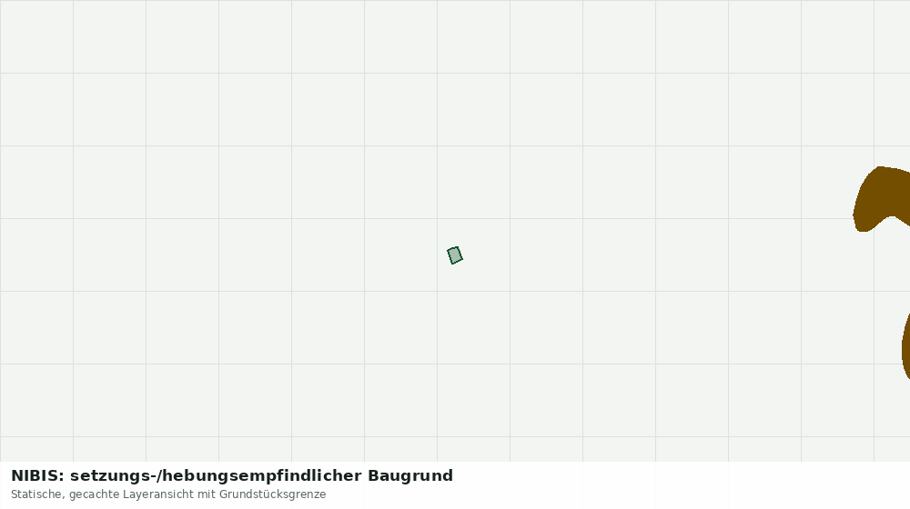 Statische Kartenansicht: NIBIS: setzungs-/hebungsempfindlicher Baugrund