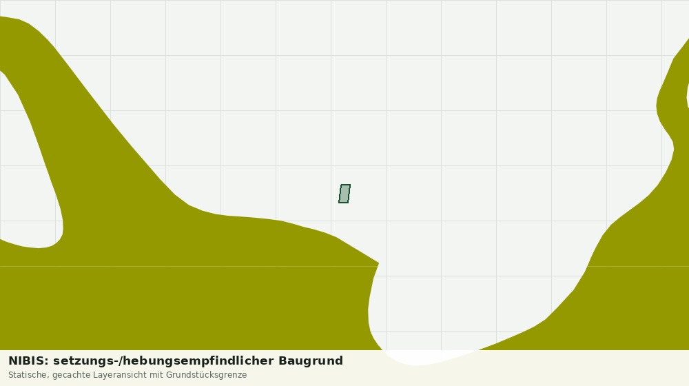Statische Kartenansicht: NIBIS: setzungs-/hebungsempfindlicher Baugrund